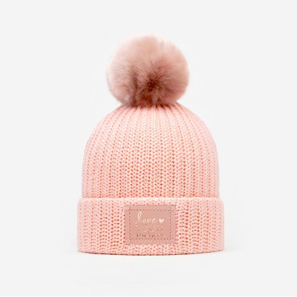 Love your melon hat in the color light pink one size